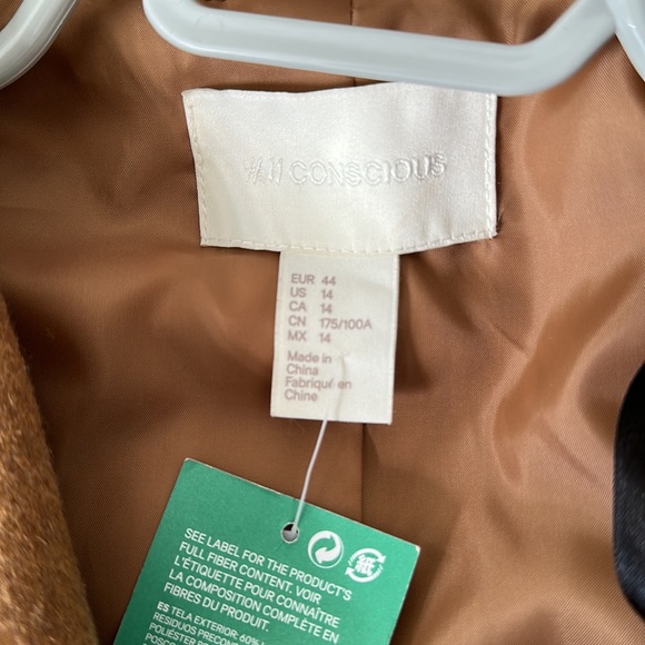 H&M tie belt coat - Picture 4 of 4